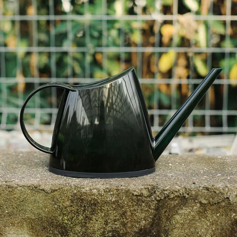 1.2L Glazed Long Spout Watering Can Stainless Steel Lightweight Flowers Pot Plant Household Sprinkling Pot Home Garden Supplies 1.2L Glazed Long Spout Watering Can Stainless Steel Lightweight Flowers Pot Plant Household Sprinkling Pot Home Garden Supplies