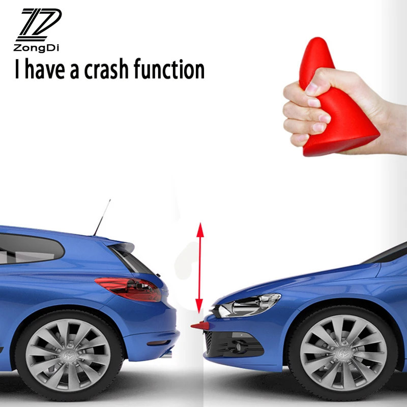 ZD 3D дикий зверь Авто Стайлинг Краш наклейки для VW Passat B5 B6 Polo Golf 4 5 Chevrolet Cruze Lada Granta RAM