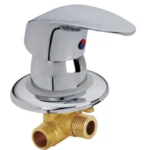 2 входа 1 выход воды Латунь душевая комната смеситель кран отдельный, 3 способа воды выход ванная комната душевая комната кран смесительный клапан