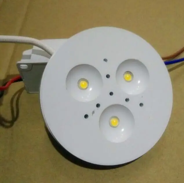 buy led under cabinet puck lights 3w 4w led for cabinet black white silver shell dimmable led downlight