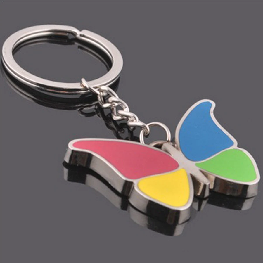 Novelty items Fashion Casual Beautifully colorful butterfly keychain