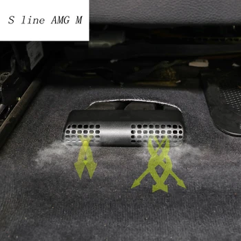 

Car styling Rear air conditioning vent decorative frame outlet trim Interior Dust cover Sticker For BMW F30 F34 3 4 series GT