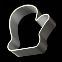 Facemile плесень торт выпечки украшения помадка Инструменты перчатка в форме печенье печенья 20-41