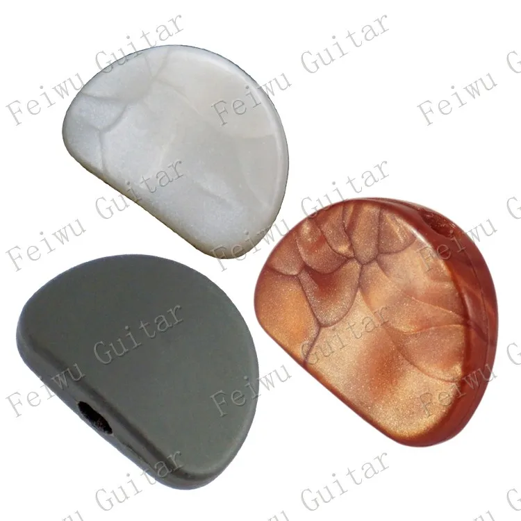 

6 Pcs Big Semicircle shape Guitar Tuning Pegs Tuners Machine Heads Replacement Button knobs Handle Cap tip With screws