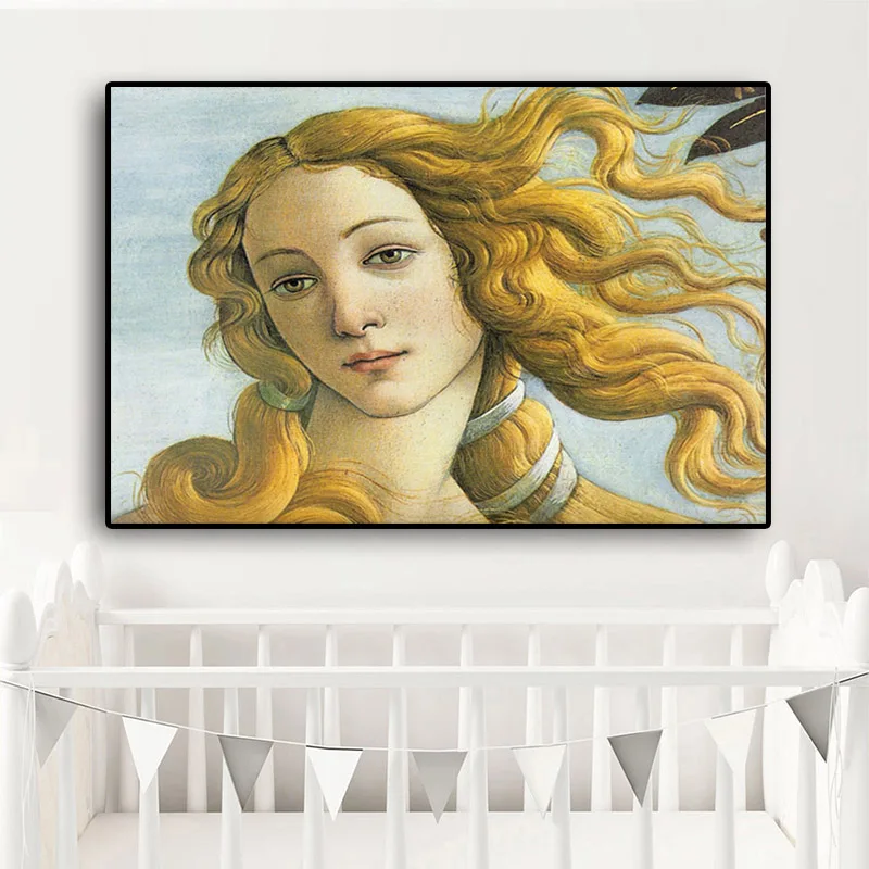 Venus от Sandro Botticelli известная Репродукция картина маслом печать на холсте настенный