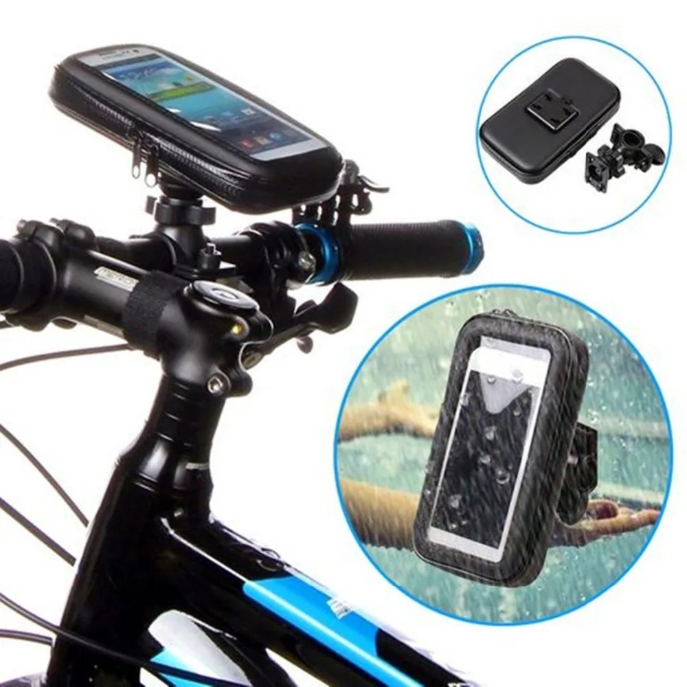 Водонепроницаемый держатель для телефона для мотоцикла, велосипеда, велосипеда, универсальный чехол для телефона, gps