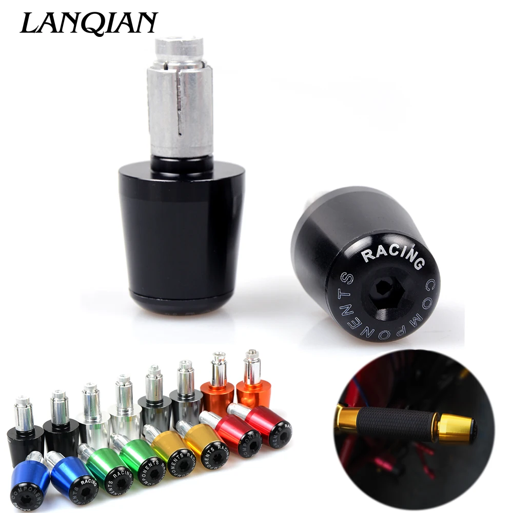 

7/8" Motorcycle Handle Bar Ends CNC Handlebar Ends For YAMAHA XJR FJR 1300 1200 FZR 1000 TMAX 530 500 TMAX530 TMAX500