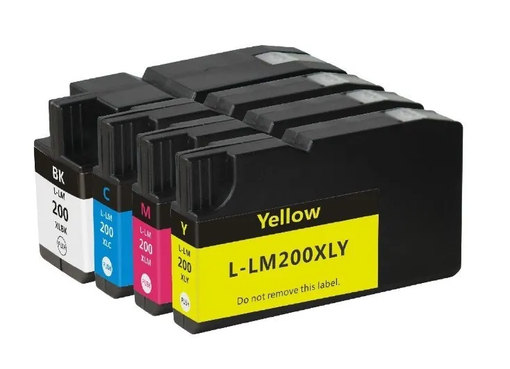 

4PK High Yield 200XL Ink Cartridge For Lexmark Pro4000c/ Pro4000/ Pro5500/ Pro5500t Ink Cartridge