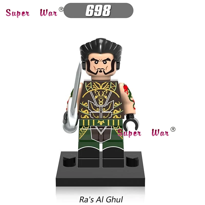 

1PCS star wars super heroes marvel dc comics superman Ra's al Ghul building blocks models bricks toys for children kits