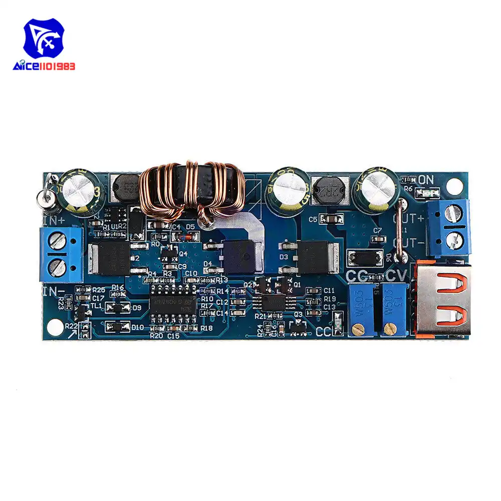 80W DC-DC 2-24V to 3-30 Step Up Module High Power USB Constant Voltage Converter