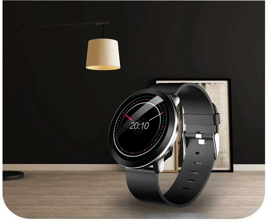 GIAUSA L8 классические круглые часы деловые мужские и женские Смарт-часы с монитором сердечного ритма кровяное давление умные часы Bluetooth подключение