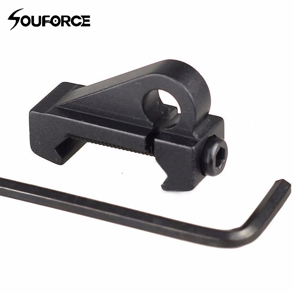 Aluminum Sling Swivel Hook Mount Attachment 20mm Picatinny Rail for