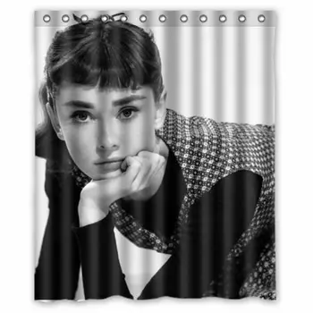 

NEW Audrey Hepburn Shower Curtain One Side Printed
