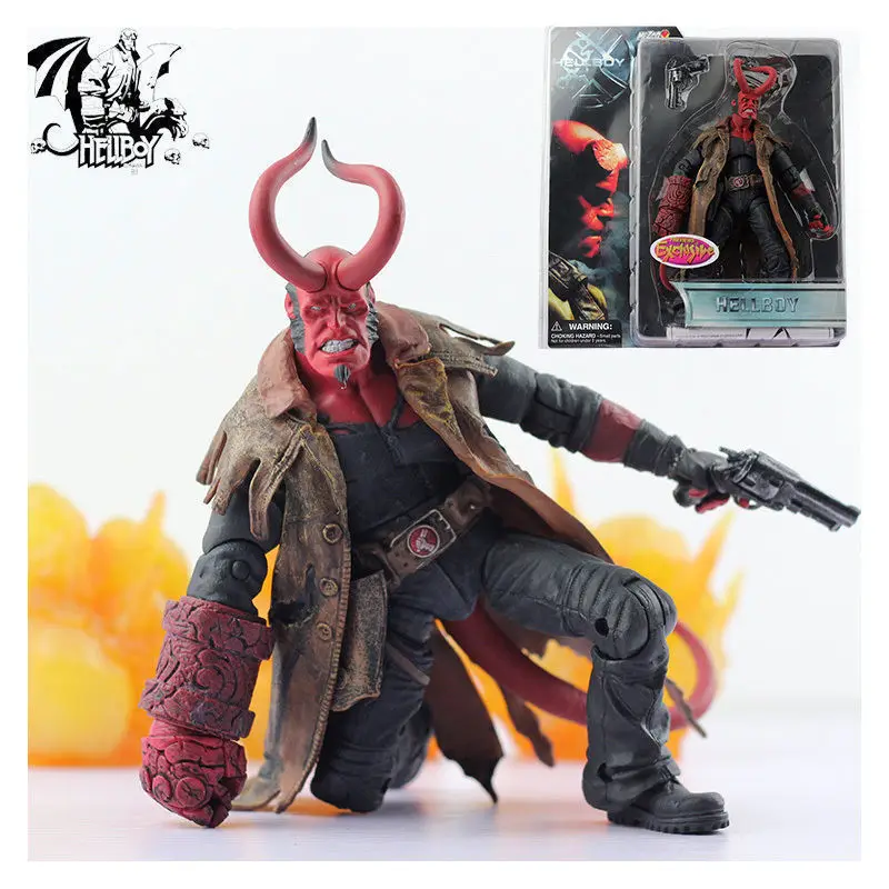 

MEZCO HELLBOY PREVIEWS EXCLUSIVE ACTION FIGURES PVC STATUE MODEL COLLECTOR TOY Anime Figure Collectible Model Toy