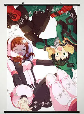 

Wall Scroll Poster for Anime My Hero Academia Izuku Midoriya & Ochako Uraraka