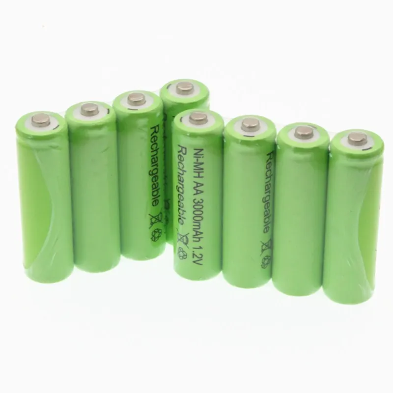 /Daweikala AA 3000 mAh 1,2 V Calidad batera recargable AA 3000 mAh Ni-MH recargable de 1,2 V 2A batera