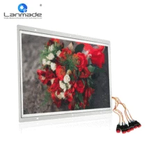 21.5in пластиковые кнопки цифровой вывески видео настенный медиаплеер, который воспроизводит все студии mp4 видео плеер