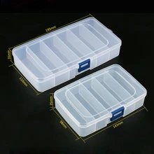 1 шт. пластиковый ящик для инструментов винты IC ювелирные изделия бусины хранилище для рыболовных снастей коробка ремесло Органайзер маленькая часть Контейнер Чехол