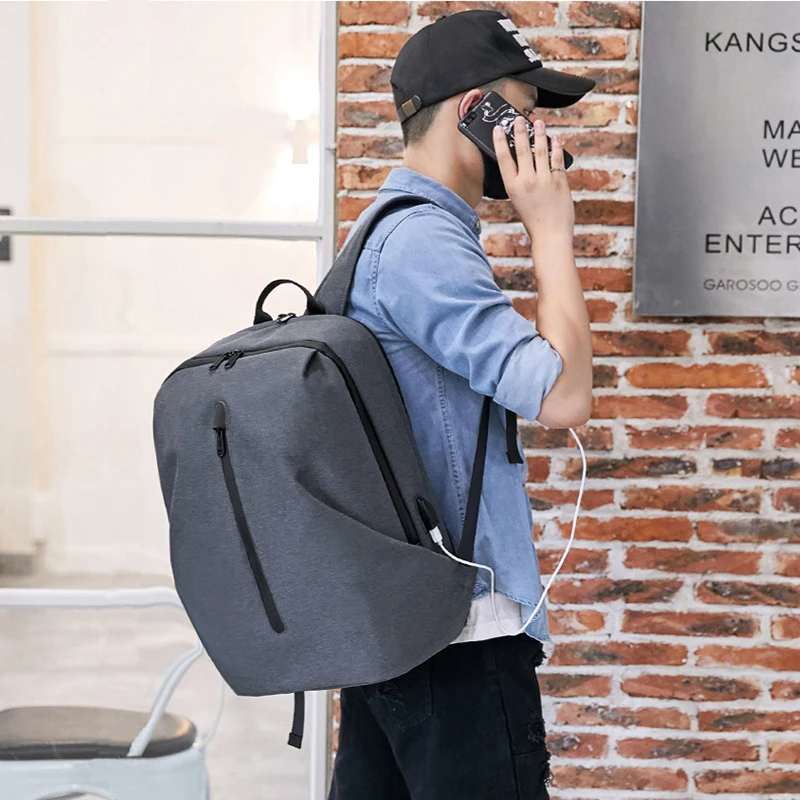

USB Charging Computer Backpacks Casual Style Bags Large Male Business Travel Bag Waterproof Backpack Fashion Man Laptop Backpack