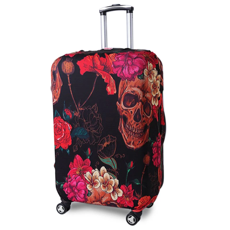 TRIPNUO Colored Feathers Thicker Luggages Protective Cover for 18-32 Inch Trolley Cases Waterproof Elastic Suitcases Covers TRIPNUO Colored Feathers Thicker Luggages Protective Cover for 18-32 Inch Trolley Cases Waterproof Elastic Suitcases Covers