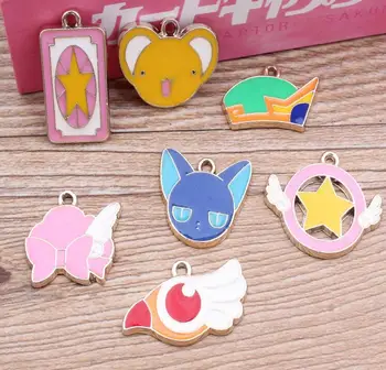 

NEW 100pcs Cartoon Japanese anime Pendants DIY Jewelry Making Party Favors Toy K-808