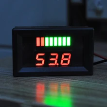 Ootdty DC 6-100 в Красный светодиодный цифровой дисплей Вольтметр мини Вольт Панель тестер для DC 12 В автомобилей