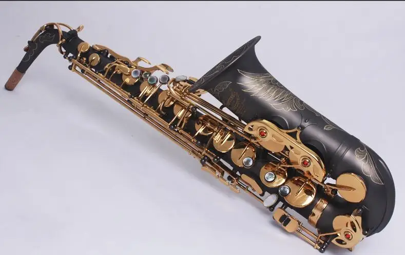 

Neptune ALTO Saxophone Matte Black Nickel Gold Eb Sax Accessories Top Musical Instruments Professional