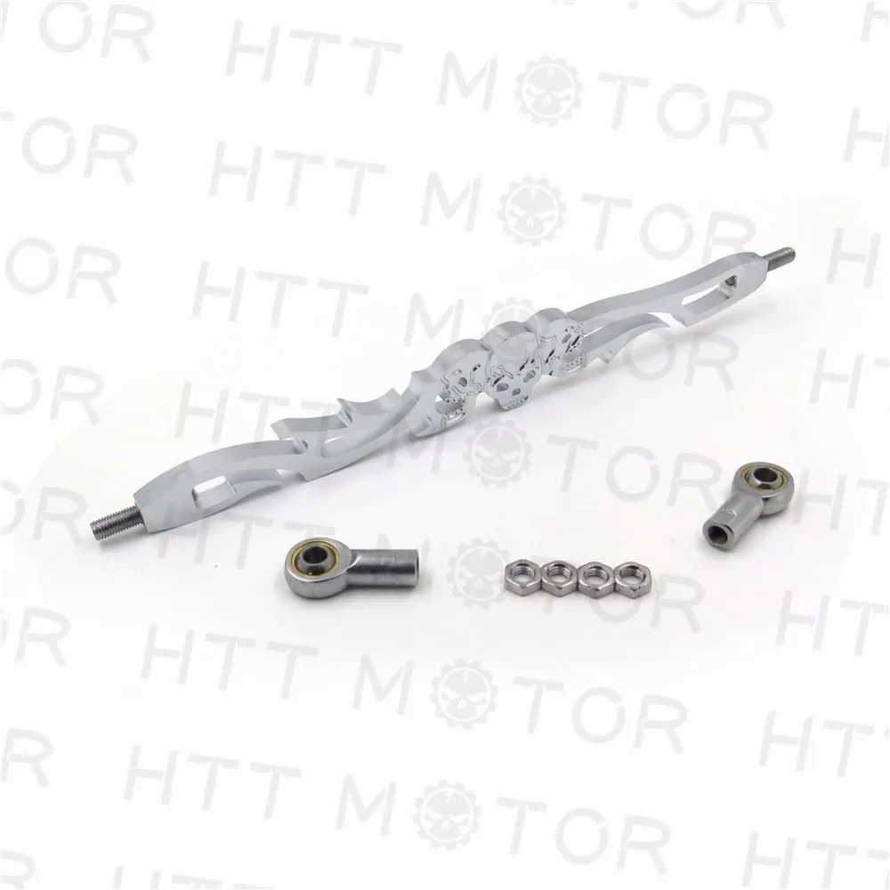 Aftermarket Запчасти для Мотоциклов Harley Softail FXDWG Dyna Wide Glide FLHR FLT Хром Череп переключения связи