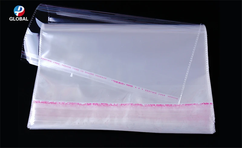 D& P 500 шт различные виды размеров Самоклеющиеся пластиковые подарочные пакеты прозрачный полиэтиленовый пакет из поп прозрачные пакеты для розничной упаковки