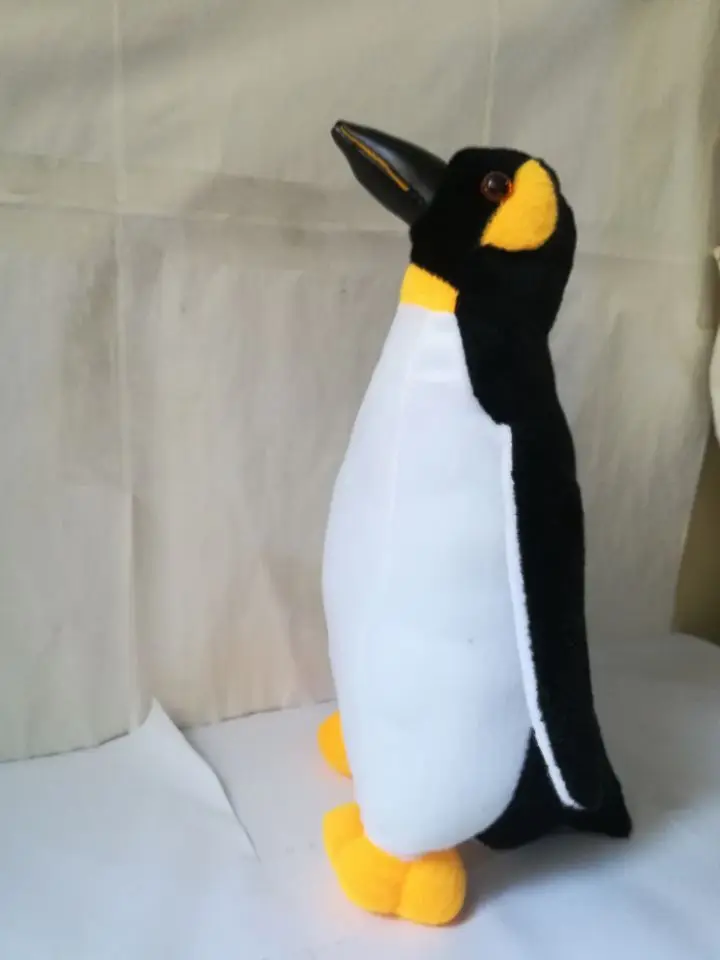 Около 30 см с рисунком пингвина плюшевые игрушки милый пингвин мягкие игрушки куклы Рождественский подарок s2169