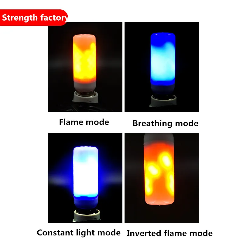 Светодиодный светильник с пламенем 105*30 мм Мини светодиодный светильник с гравитационной индукцией яркий светильник с пламенем 85-265 в супер яркий