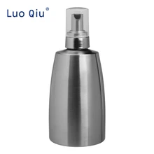400 мл бутылка с помпой для мыла из нержавеющей стали Пена Мыло Лосьон дозатор для кухни Ванная комната жидкость для мытья рук Бутылка дезинфицирующее средство