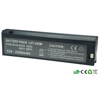 

Replacement For NIHON KOHDEN ECG-6353,ECG-6151,Dongjiang ECG-11B,LB-LC122AU,PL1223C,LB-LCS2012P,FSB-2012KG,FSB-2012KB battery