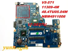 Original for ACER V5-571 V5-571G motherboard I7-3537U 11309-4M 48.4TU05.04M NBM4911006 tested good free shipping connectors