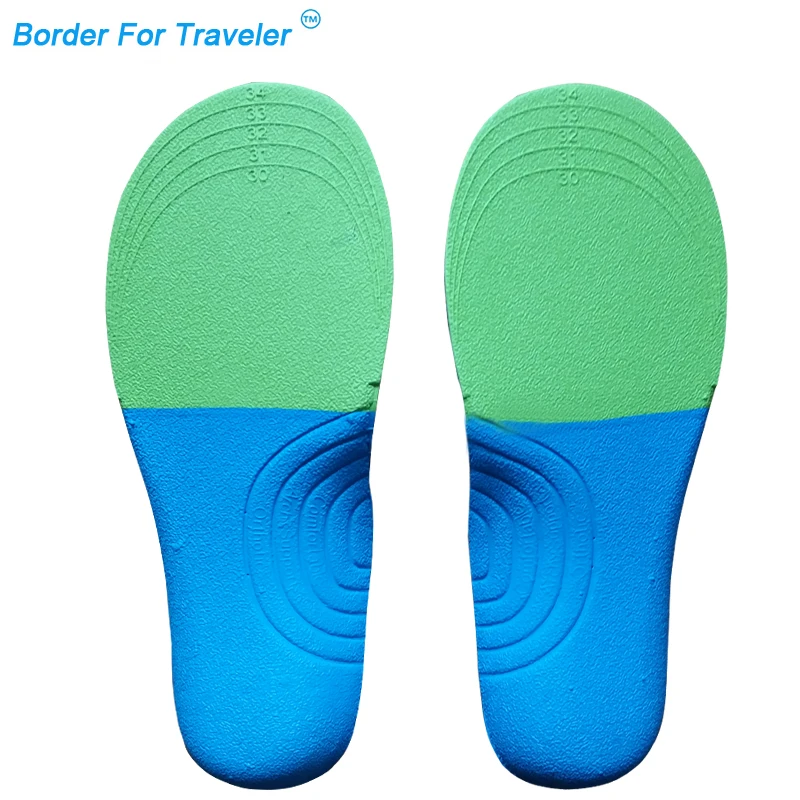 Kids Child orthopedic insole orthotic shoes pad flat foot correction
