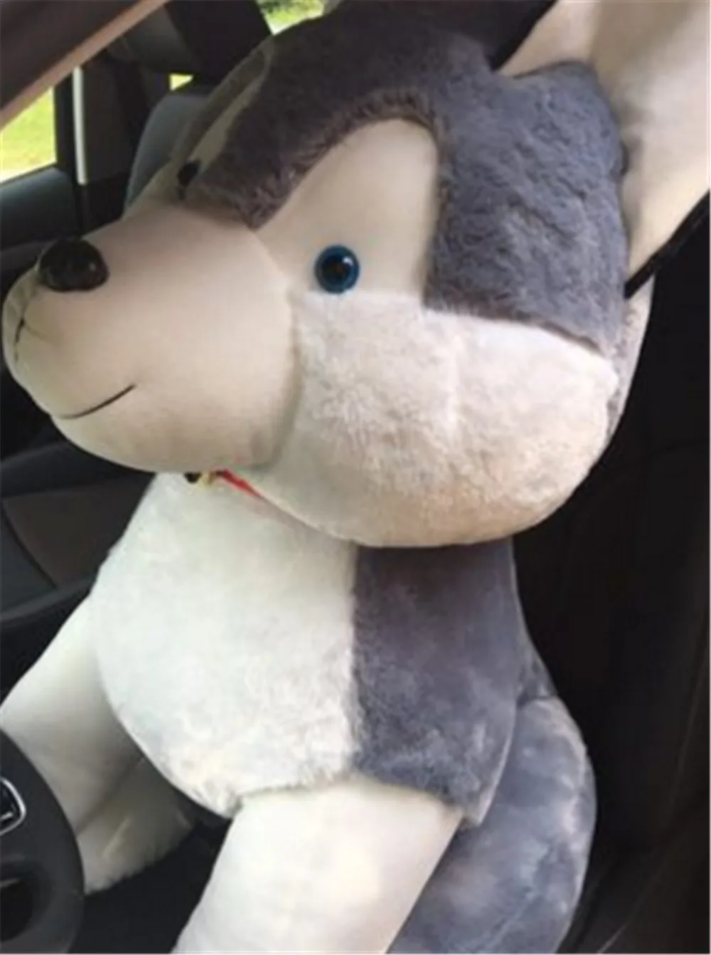 stuffed plush husky dog 12