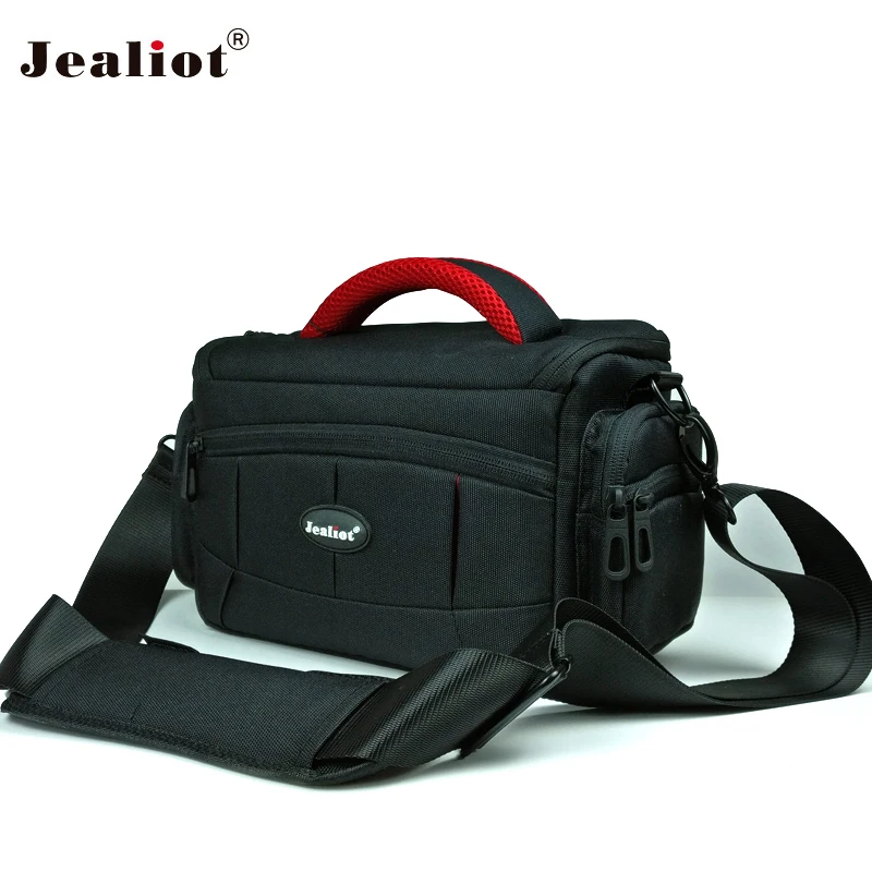 

Jealiot Bag For Camera Bag SLR DSLR Photo Shoulder Bag Digital Padding Camera Foto Video Lens Case for Canon 200d 70d Sony a5100