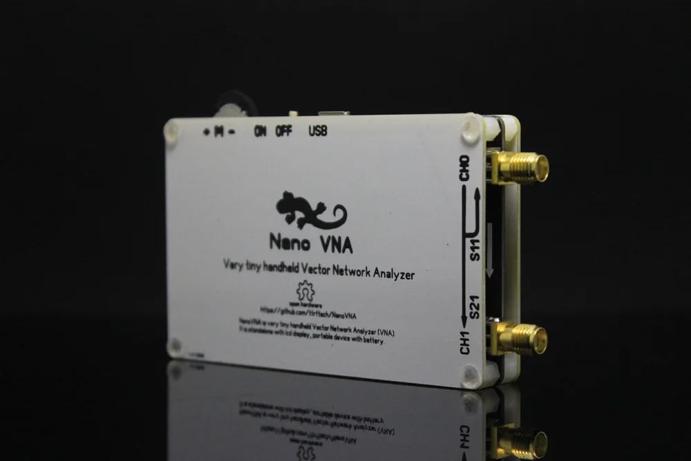 Портативный анализатор сети NanoVNA 50 кГц 900 МГц цифровой ЖК дисплей HF VHF UHF антенна