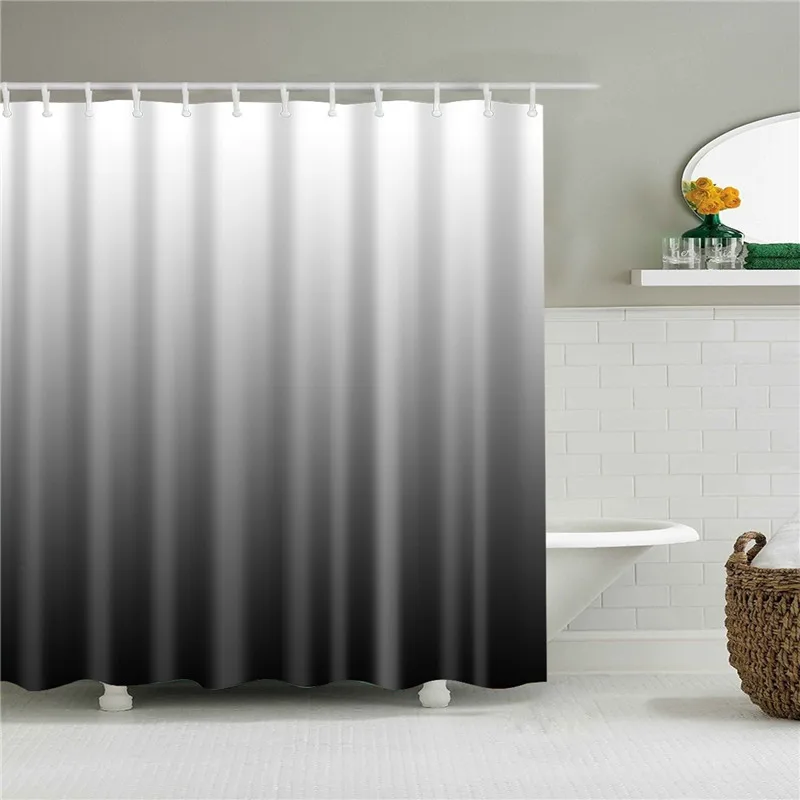 Водонепроницаемый экран Gradat Pictures полиэфирная Штора для ванны ткань моющаяся занавеска для душа s для украшения ванной комнаты