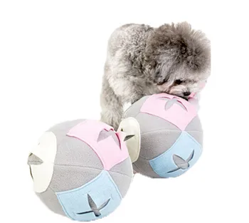 

Handmade Dog Play Mat Snuffle Training ball snack ball interactive toy Machine Washable Pet Toys strong