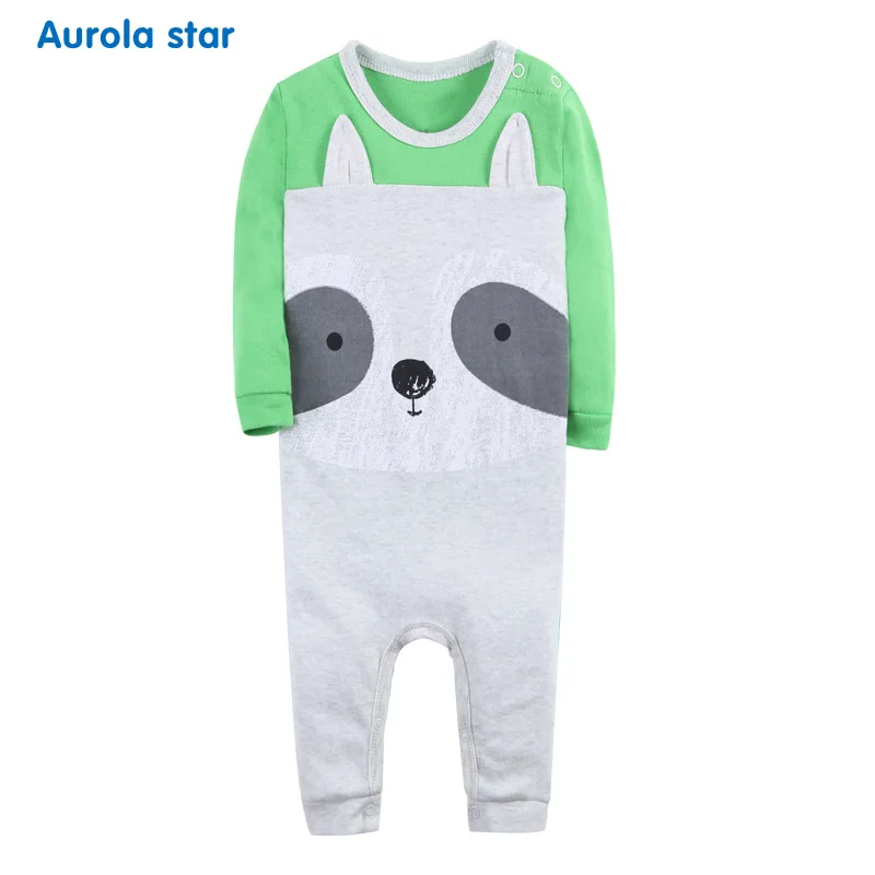 

Rompers Baby Boys Girls Rompers Clothes Cute Cotton One Pieces Rompers Cartoon Unisex Baby Clothes Winter Long Sleeve Jumpsuit