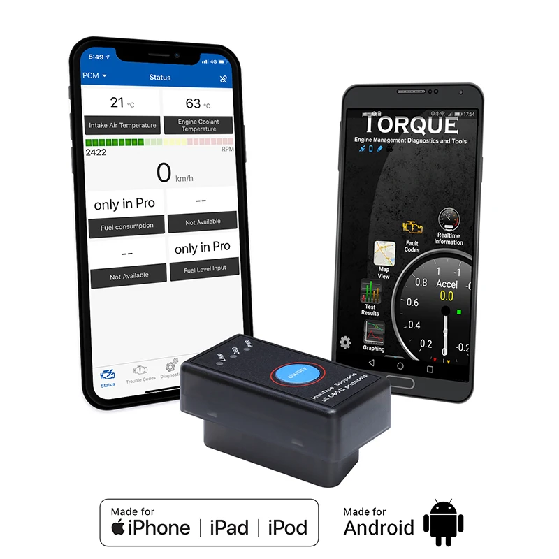 Тыква OBD2 сканер Авто OBDII средство сканирования, БД 2 OBD II ELM 327 V1.5 Bluetooth 4,0 OBD2 автомобильный диагностический инструмент Авто диагностический сканер