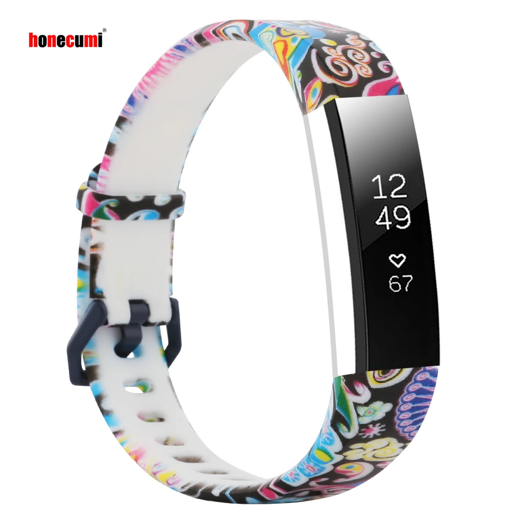 Honecumi For Fitbit Alta Bands/Fitbit Alta HR Bands Adjustable Sport Strap Replacement Bands for Fitbit Alta/Fitbit Alta HR