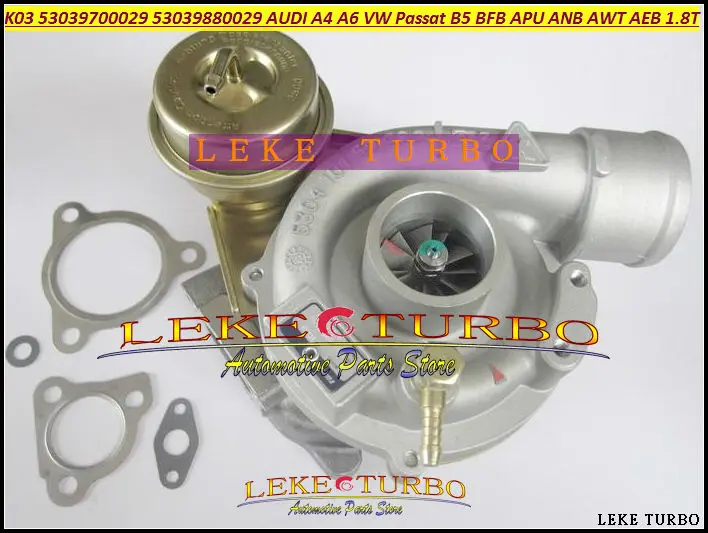 Полный Турбокомпрессор K03 53039880029 53039880025 для Audi A4 A6 VW Passat B5 APU ARK BFB 1998 05 1.8L 1 8 T 110 кВт 120