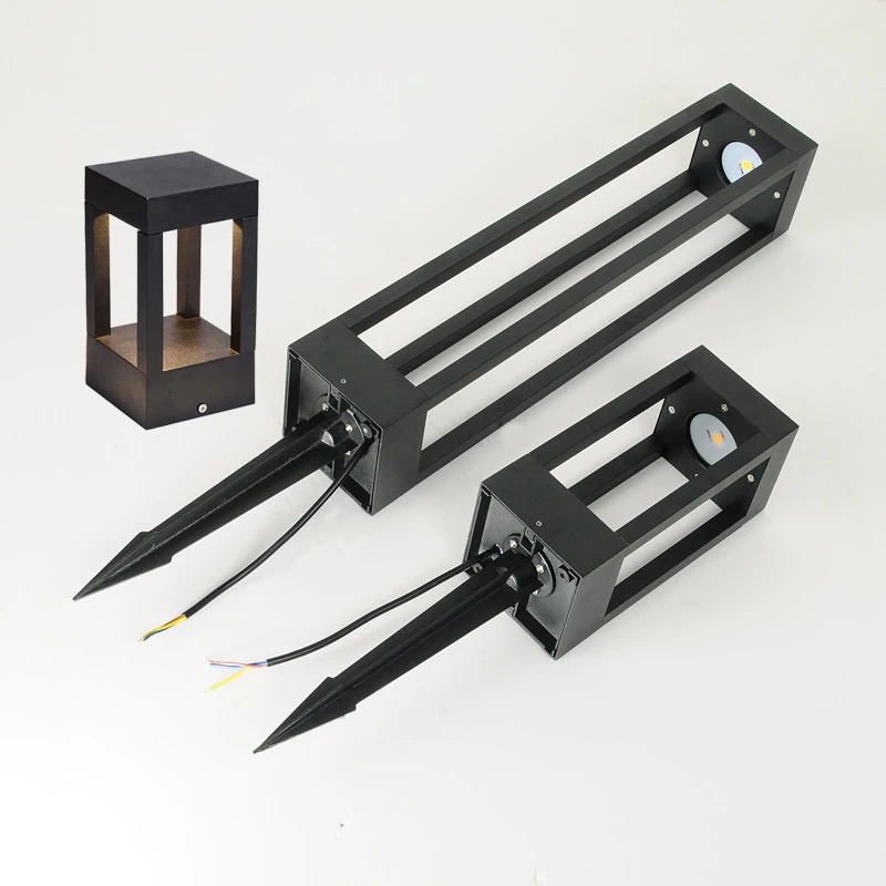 Kopen 10 w Outdoor Tuin Landschap Licht 220 v 110 v 12 v LED Gazon Lamp COB Waterdichte Verlichting Led Licht tuinpad licht