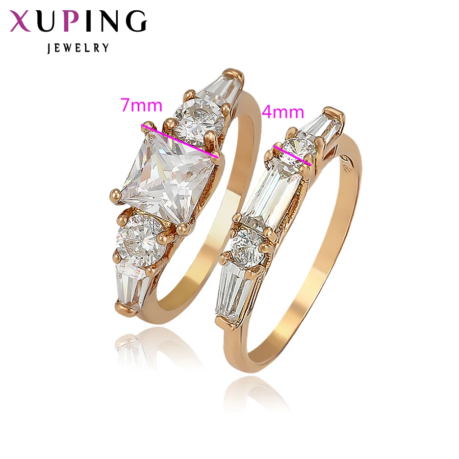 11.11 Xuping Fashion Romantic Ring Top Quality Classical Charming Love's Couple Ring Wholesale Christmas Jewelry S19/39.4-11587