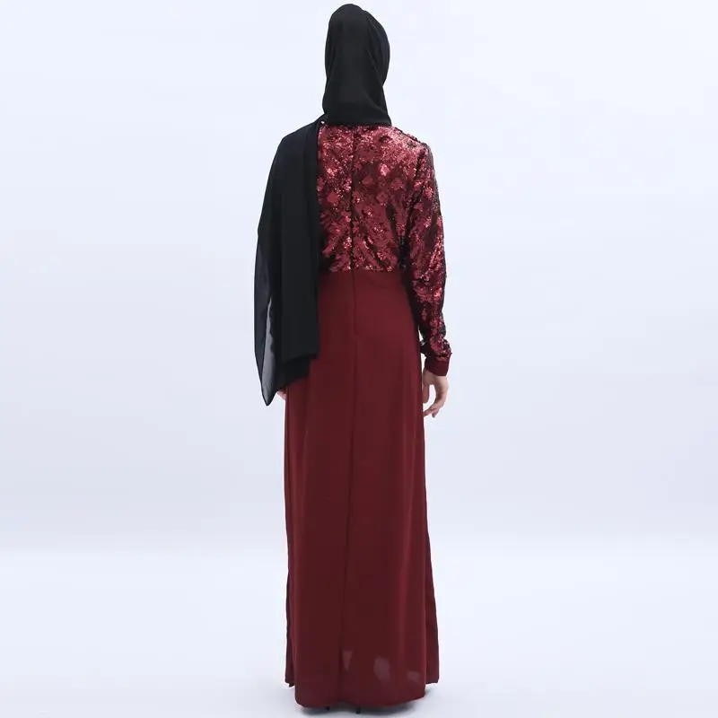 Abaya, Женское Платье макси с длинным рукавом, мусульманское, Дубай, кафтан, вечерние, арабское, средне-восточное платье, мусульманская одежда, Рамадан, мода