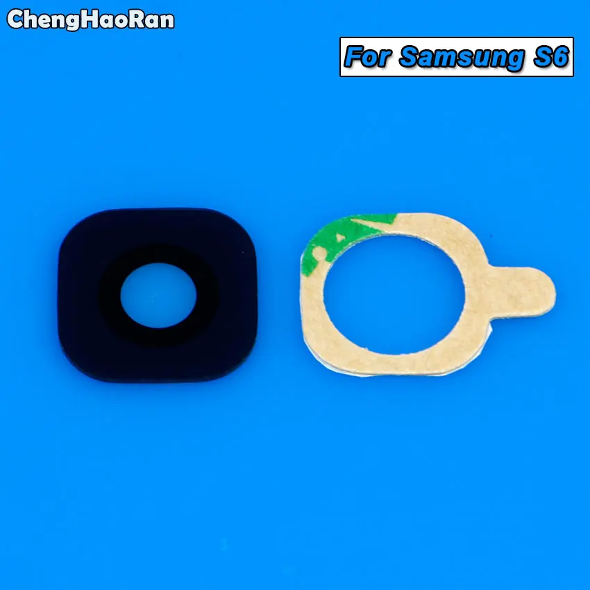 ChengHaoRan стеклянный объектив камеры для Samsung Galaxy S3 S4 S5 S6 S7 Edge Plus S8 S9 задняя камера с