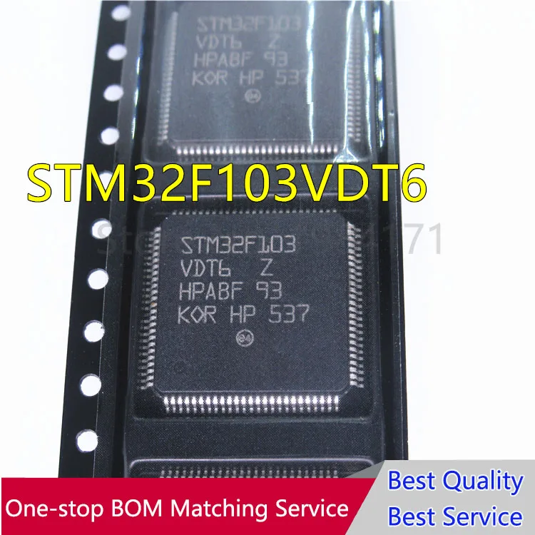 

10pcs STM32F103VDT6 STM32F103VD QFP100 New