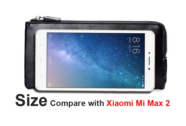 Premium Genuine Leather Phone Wallet Case with Card Pocket